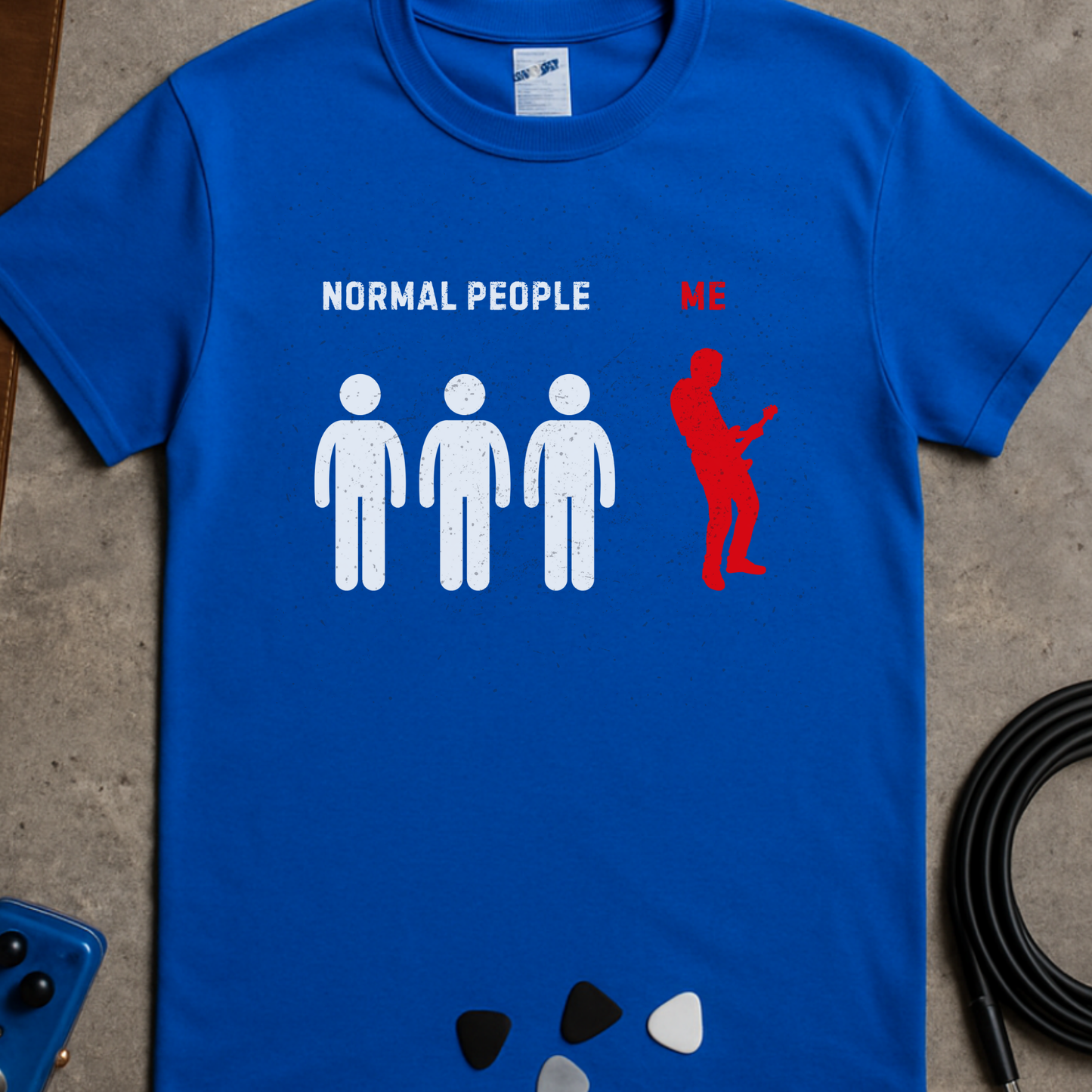 Normal People Bass Male T-Shirt
