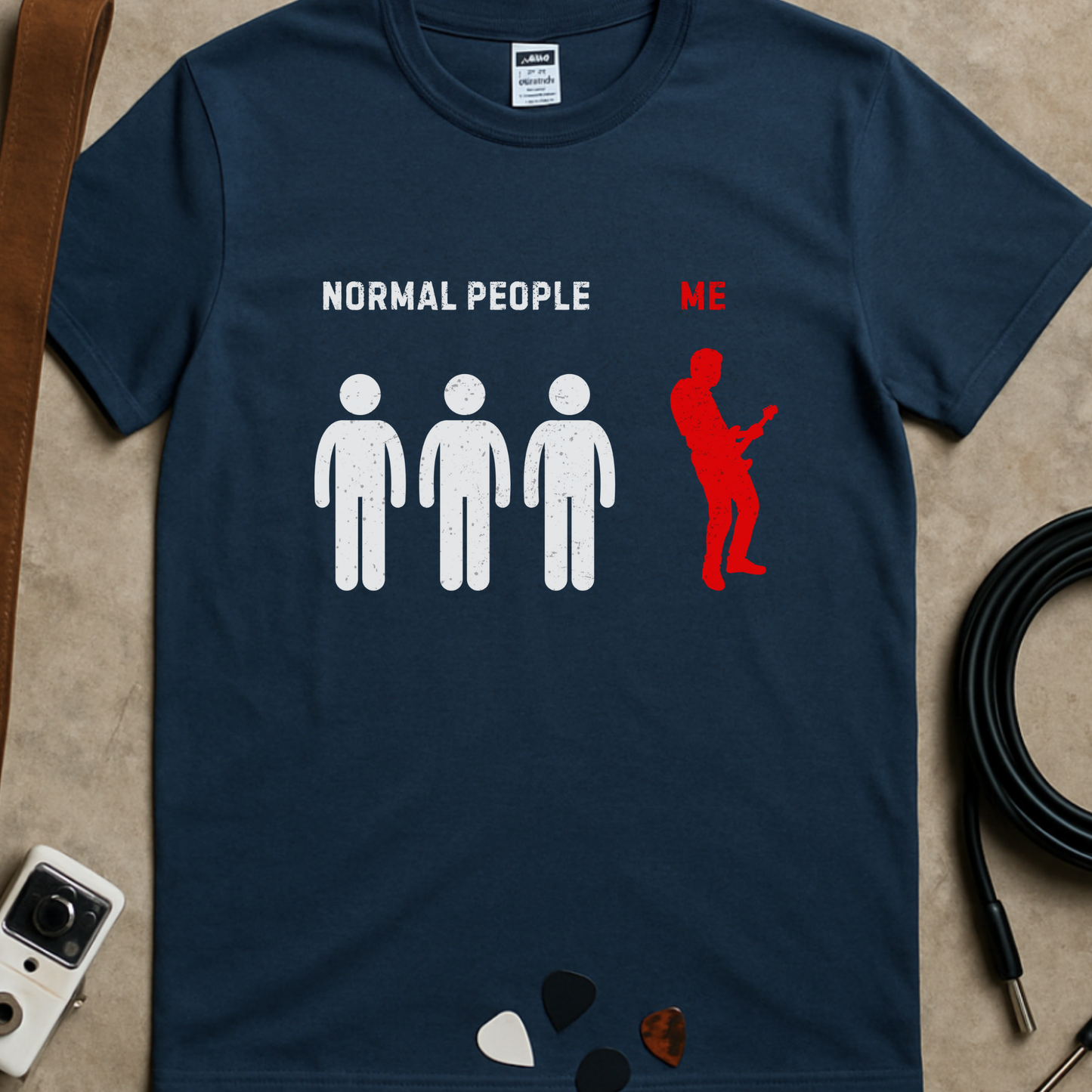 Normal People Bass Male T-Shirt