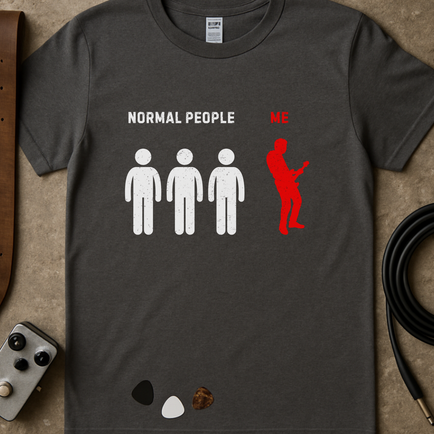 Normal People Bass Male T-Shirt