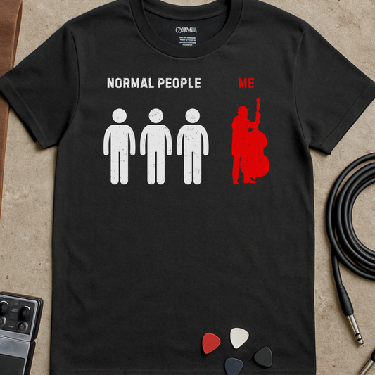 Normal People Double Bass Male T-Shirt