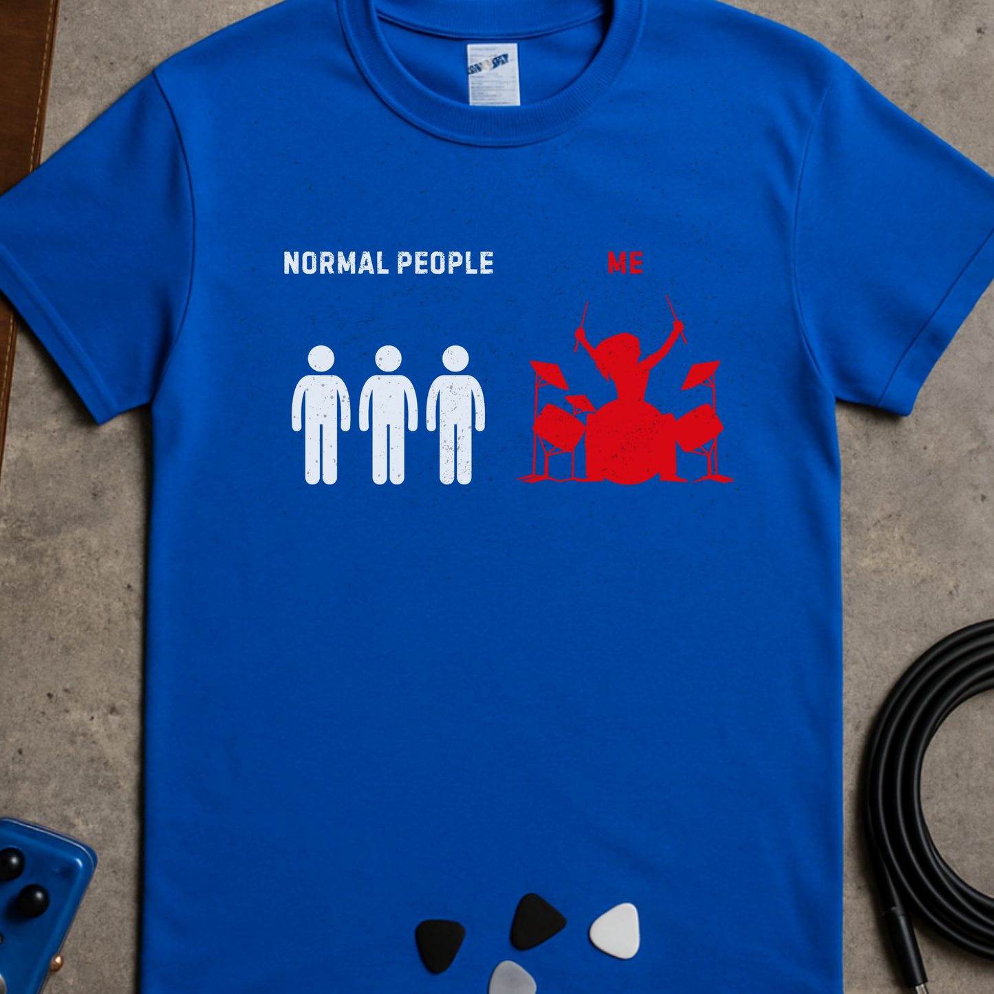 Normal People Drums Female T-Shirt