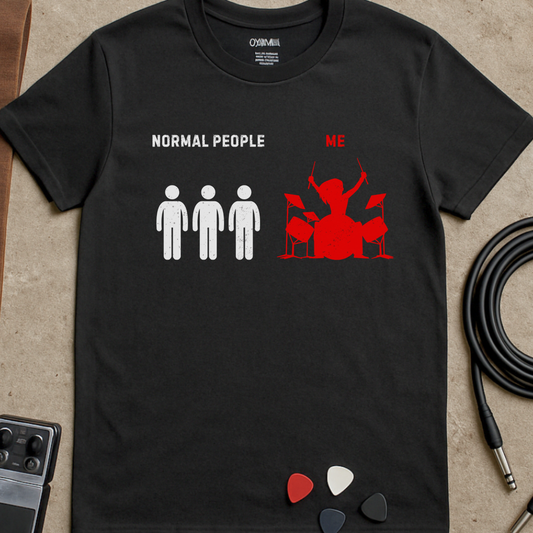 Normal People Drums Female T-Shirt