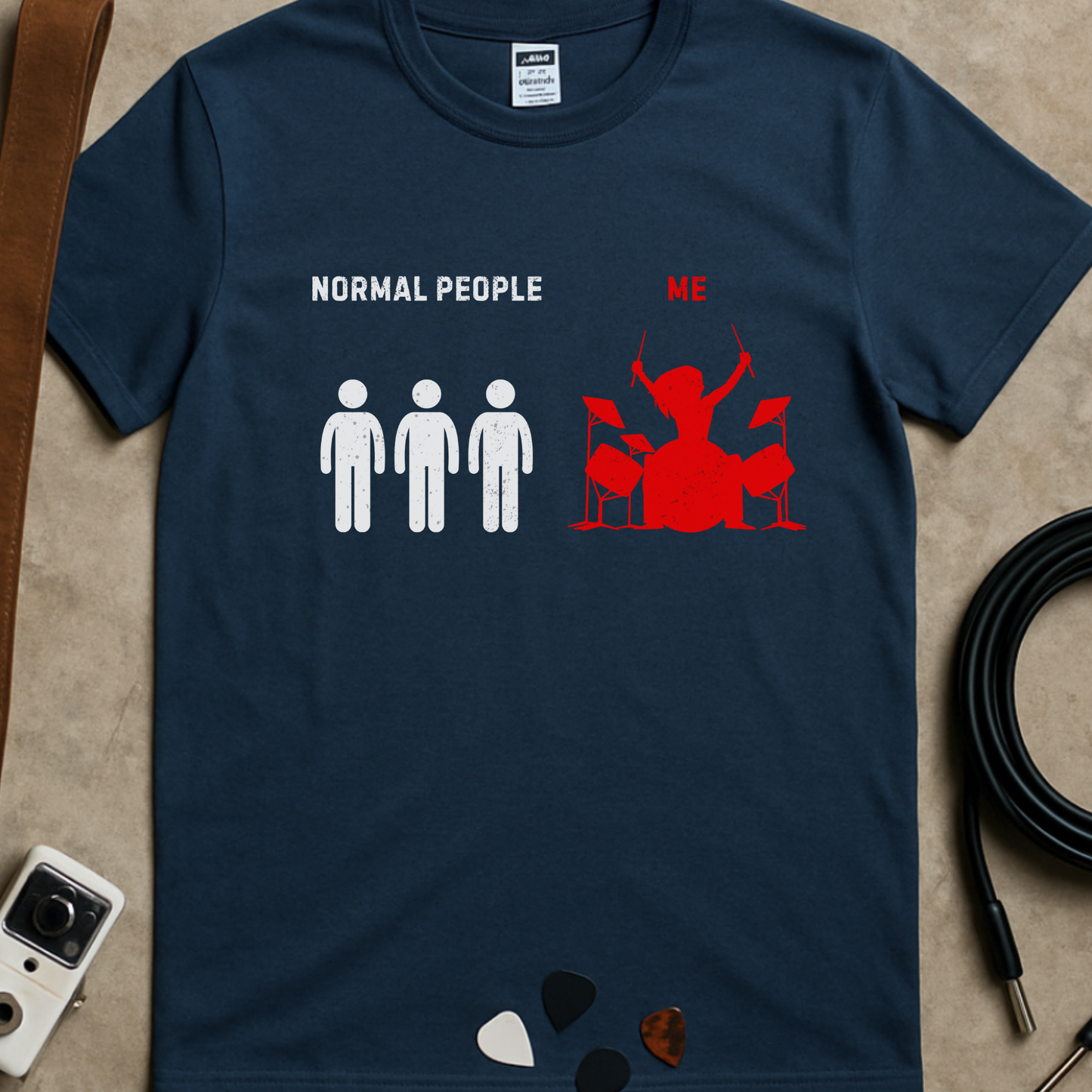 Normal People Drums Female T-Shirt