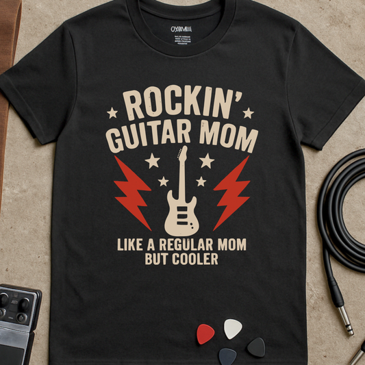 Rockin' Guitar Mom T-Shirt