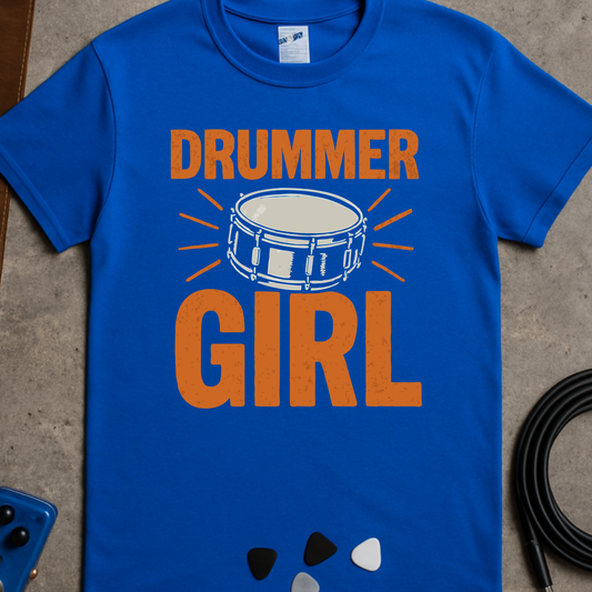 Drummer Girl T-Shirt