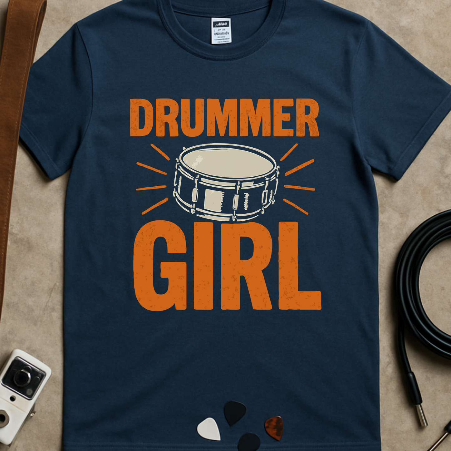 Drummer Girl T-Shirt