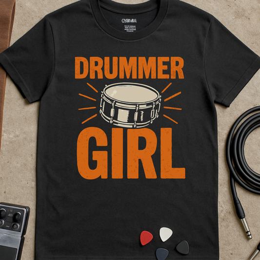 Drummer Girl T-Shirt