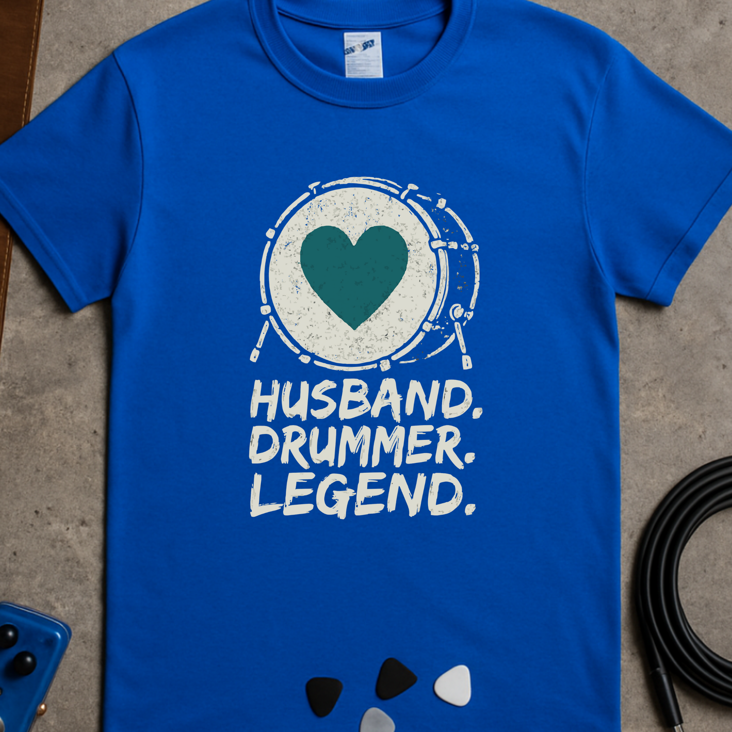 Husband Drummer Legend T-Shirt