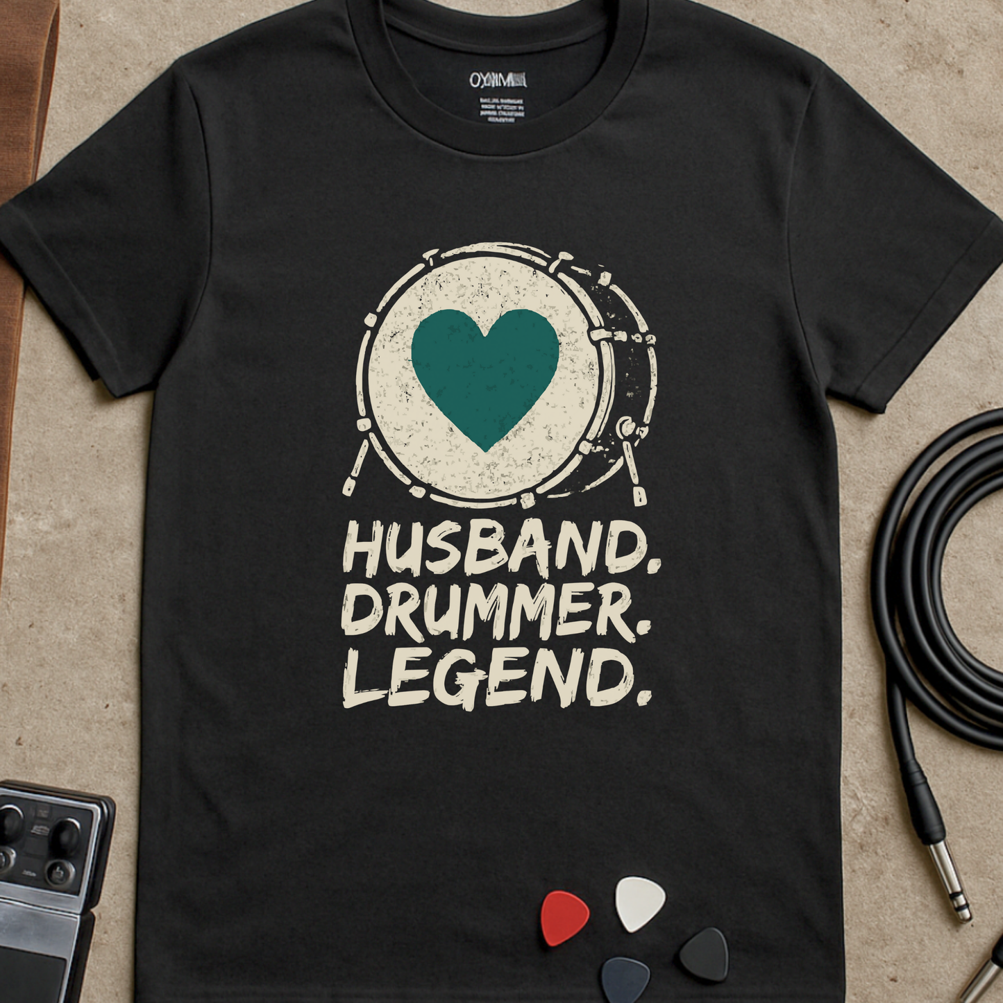 Husband Drummer Legend T-Shirt