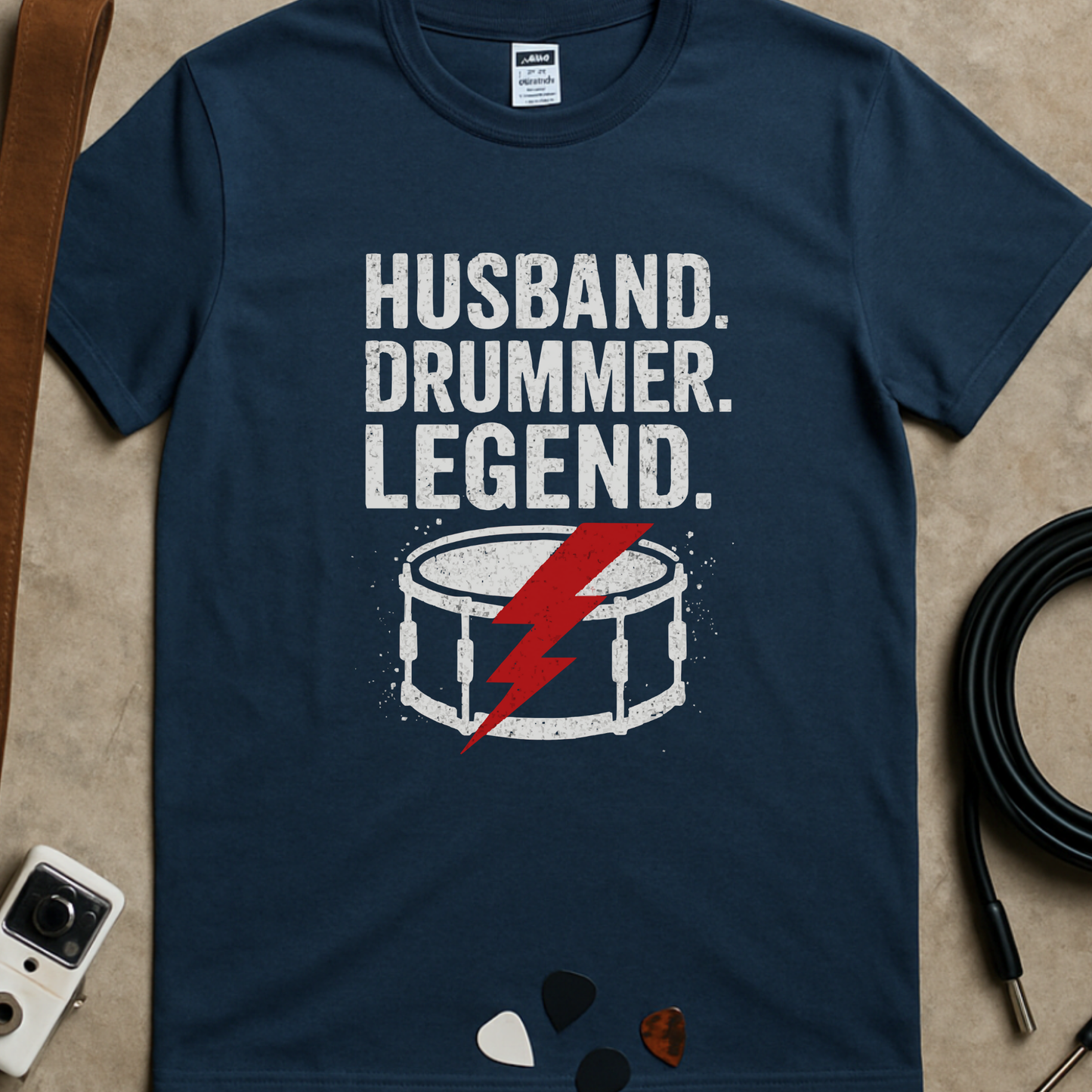 Husband Drummer Legend 2 T-Shirt