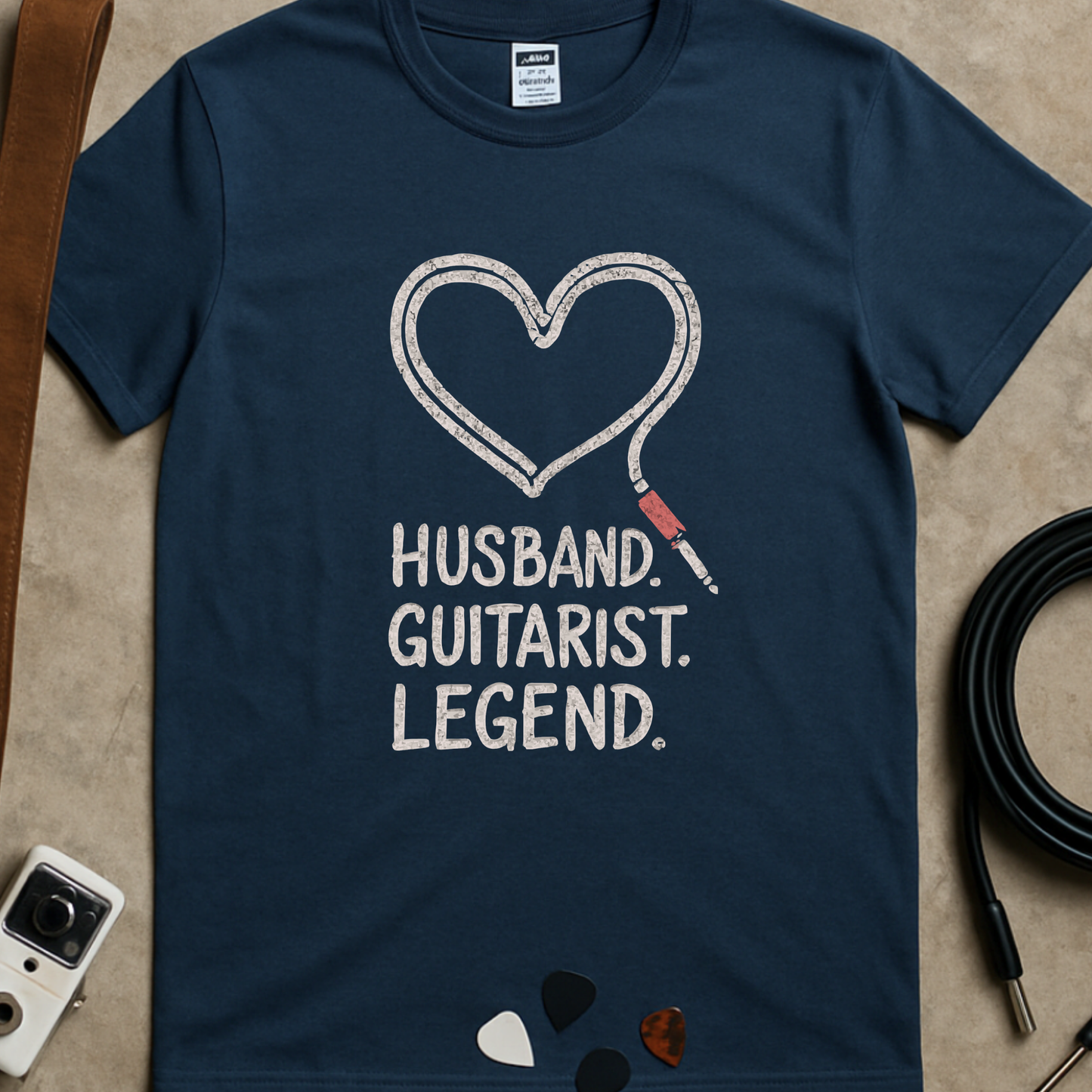 Husband Guitarist Legend T-Shirt