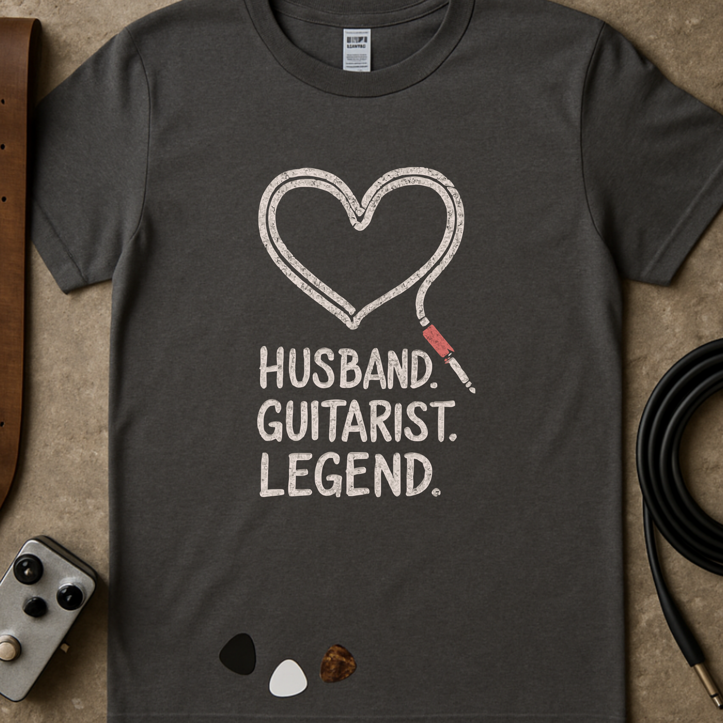 Husband Guitarist Legend T-Shirt