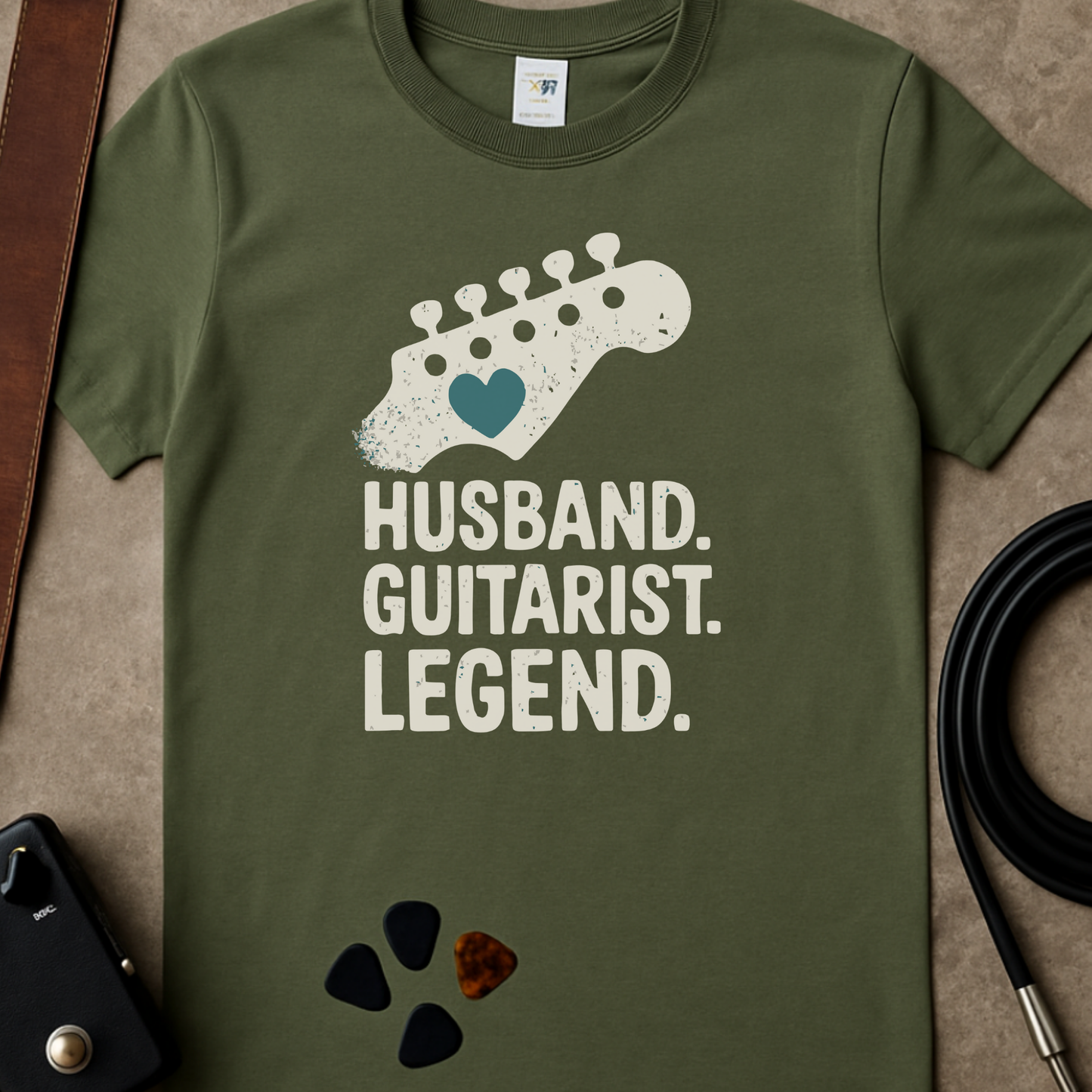 Husband Guitarist Legend 2 T-Shirt