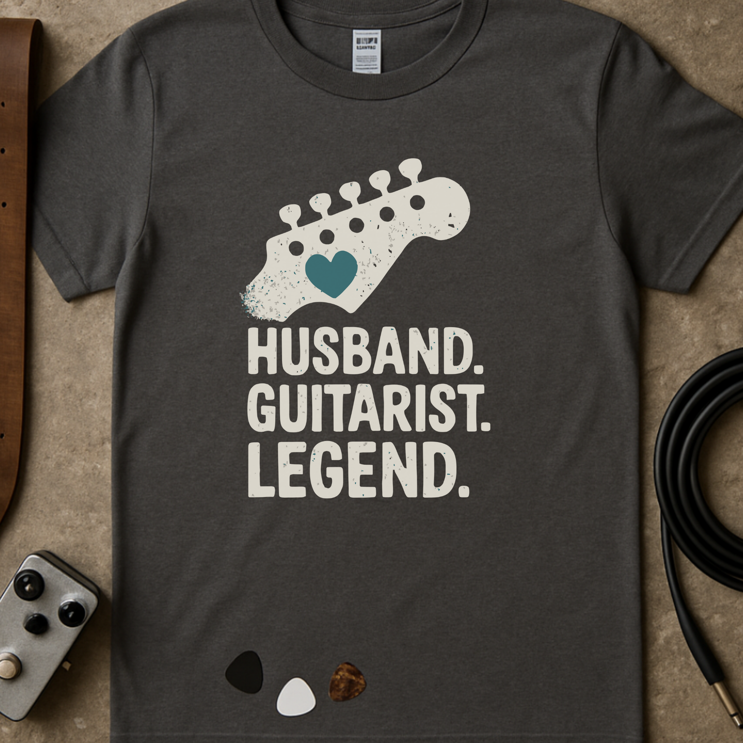 Husband Guitarist Legend 2 T-Shirt