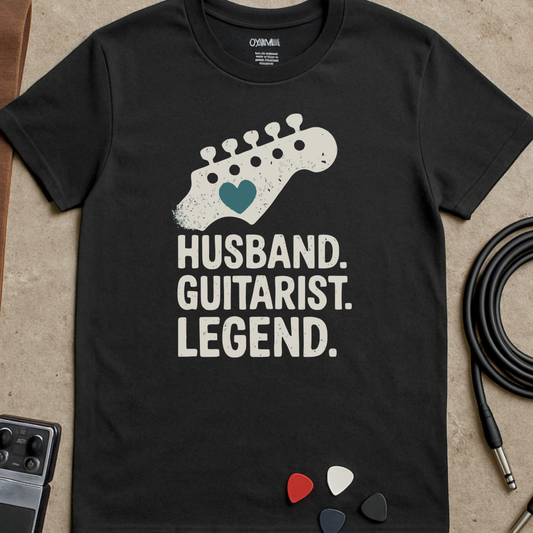 Husband Guitarist Legend 2 T-Shirt