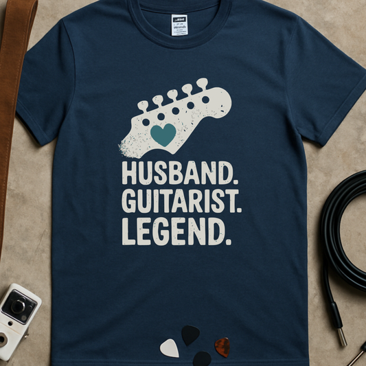 Husband Guitarist Legend 2 T-Shirt