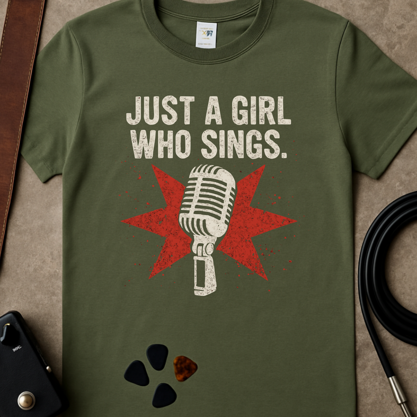 Just A Girl Who Sings T-Shirt