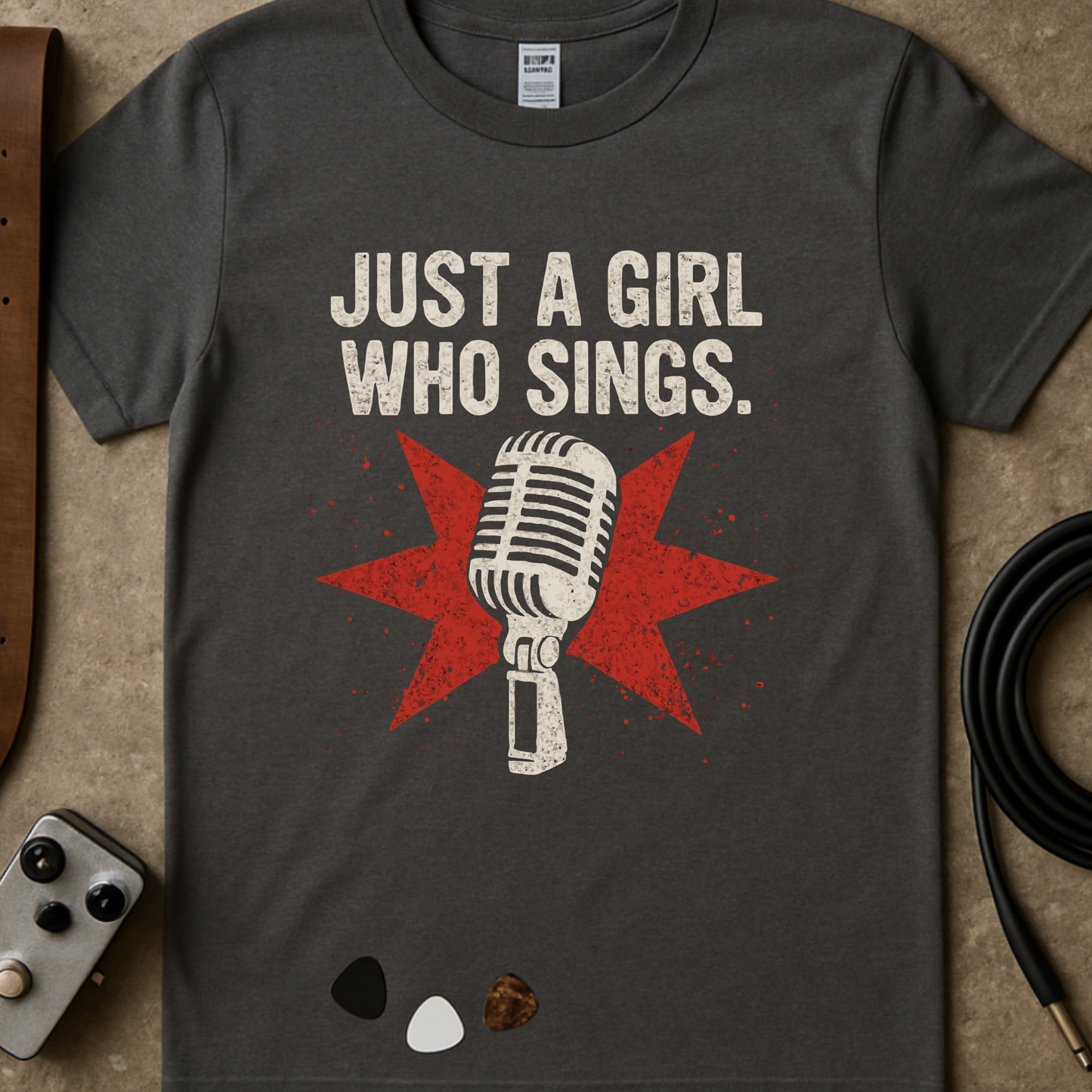 Just A Girl Who Sings T-Shirt