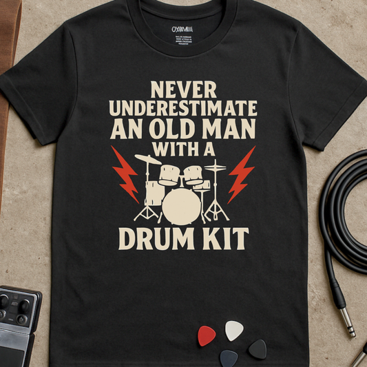 Underestimate Drums Man T-Shirt
