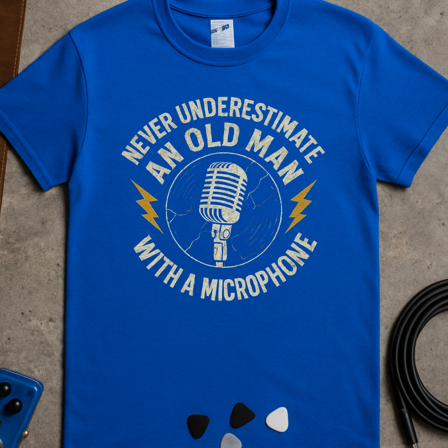 Underestimate Microphone Man T-Shirt