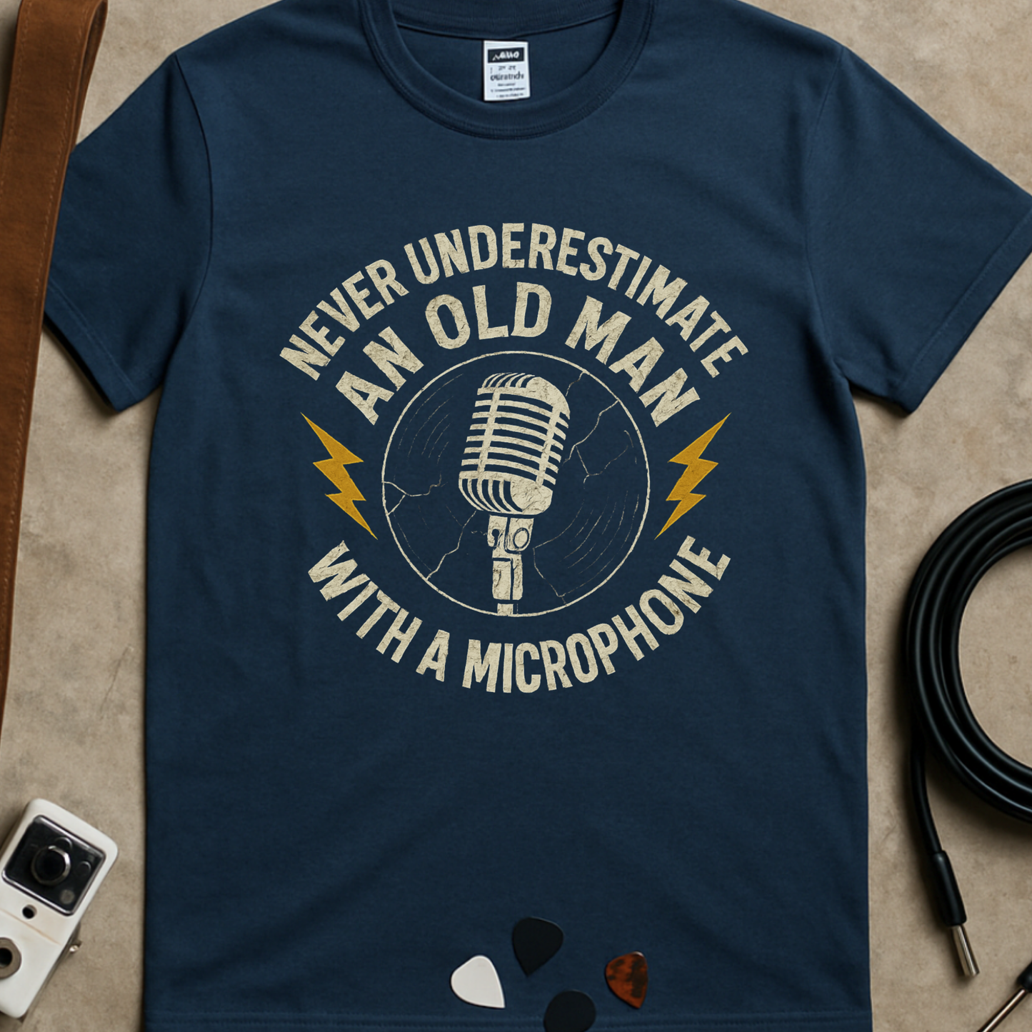 Underestimate Microphone Man T-Shirt