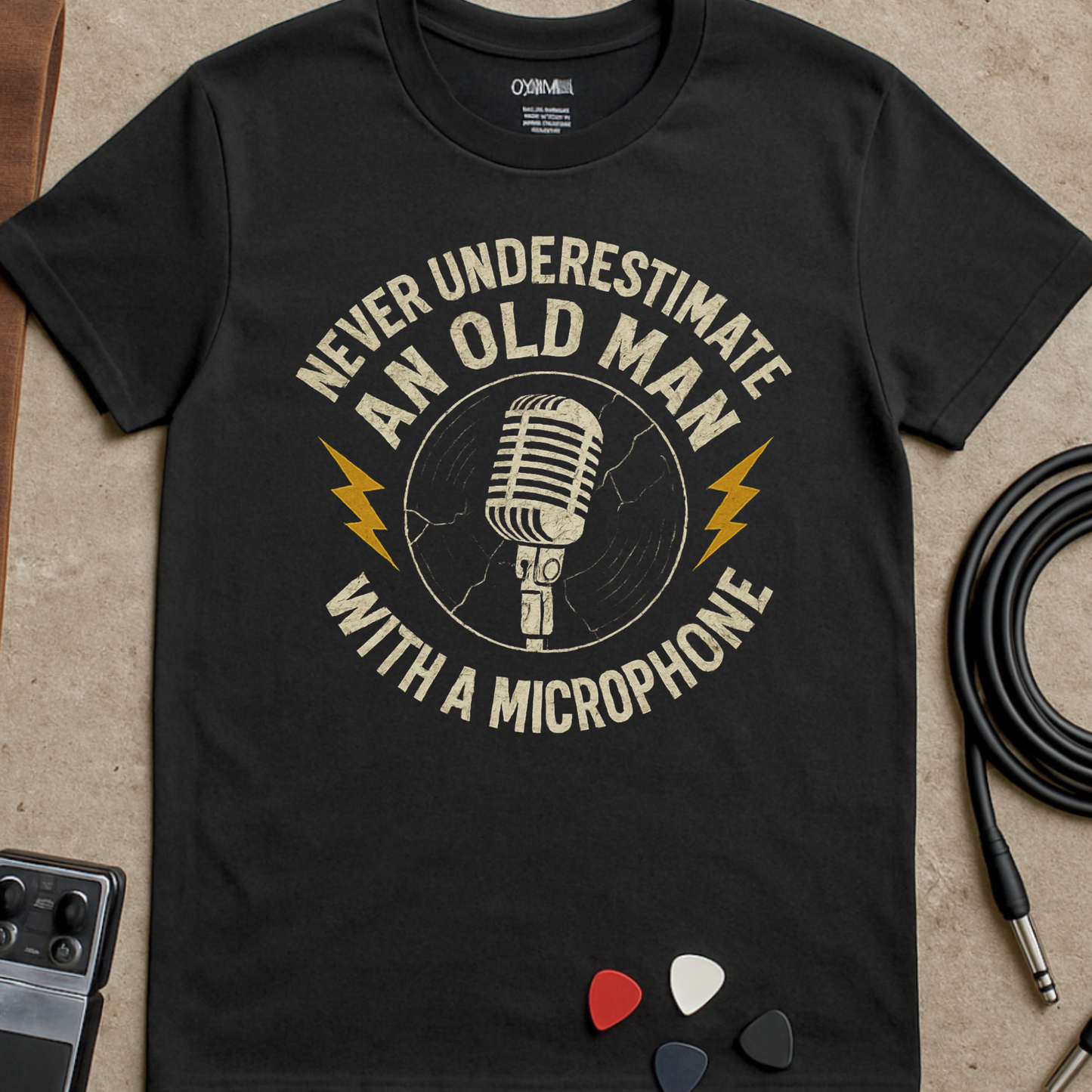 Underestimate Microphone Man T-Shirt