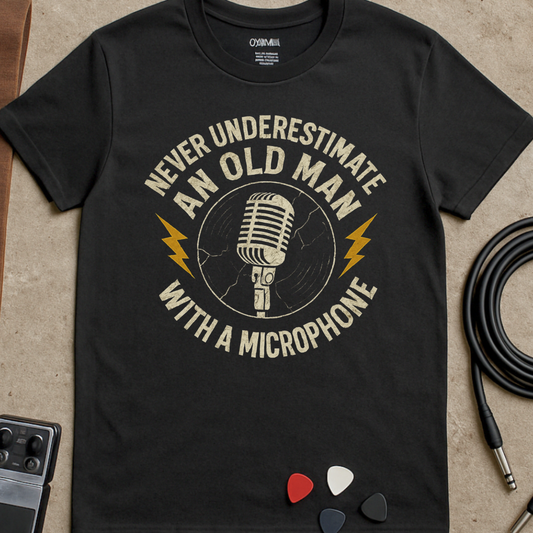 Underestimate Microphone Man T-Shirt
