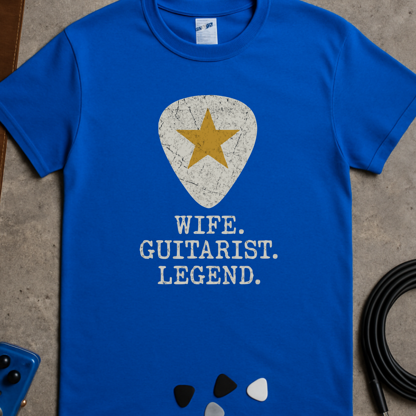 Wife Guitarist Legend T-Shirt