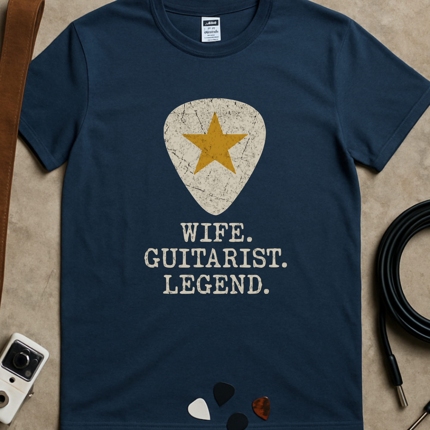 Wife Guitarist Legend T-Shirt