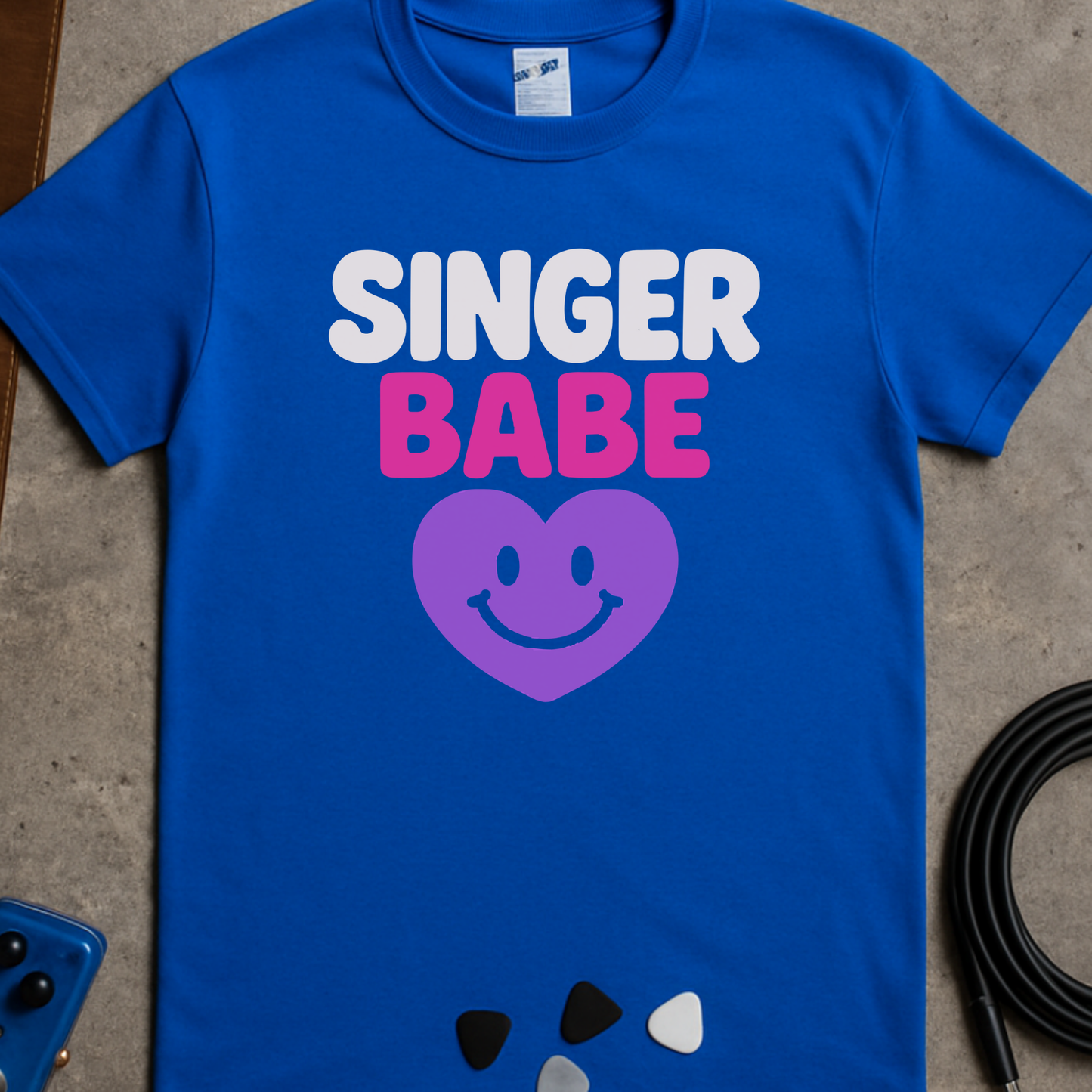 Singer Babe Heart T-Shirt