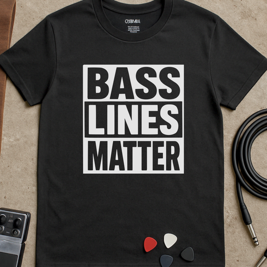 Bass Lines Matter T-Shirt