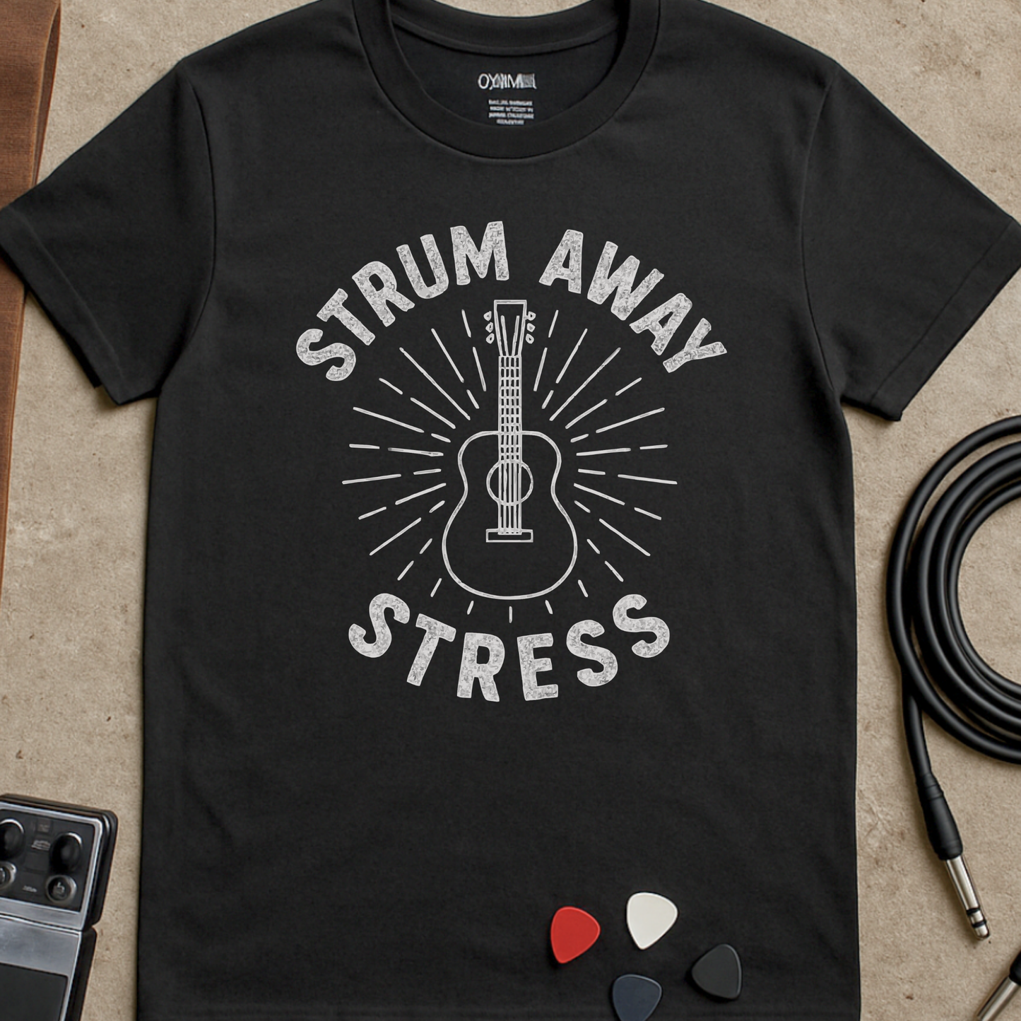 Strum Away Stress T-Shirt
