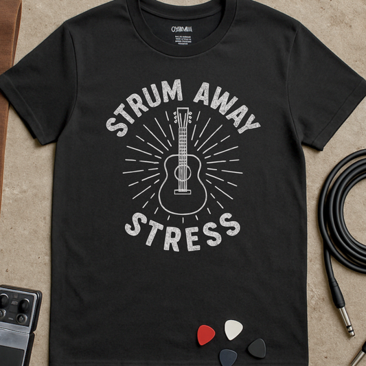 Strum Away Stress T-Shirt