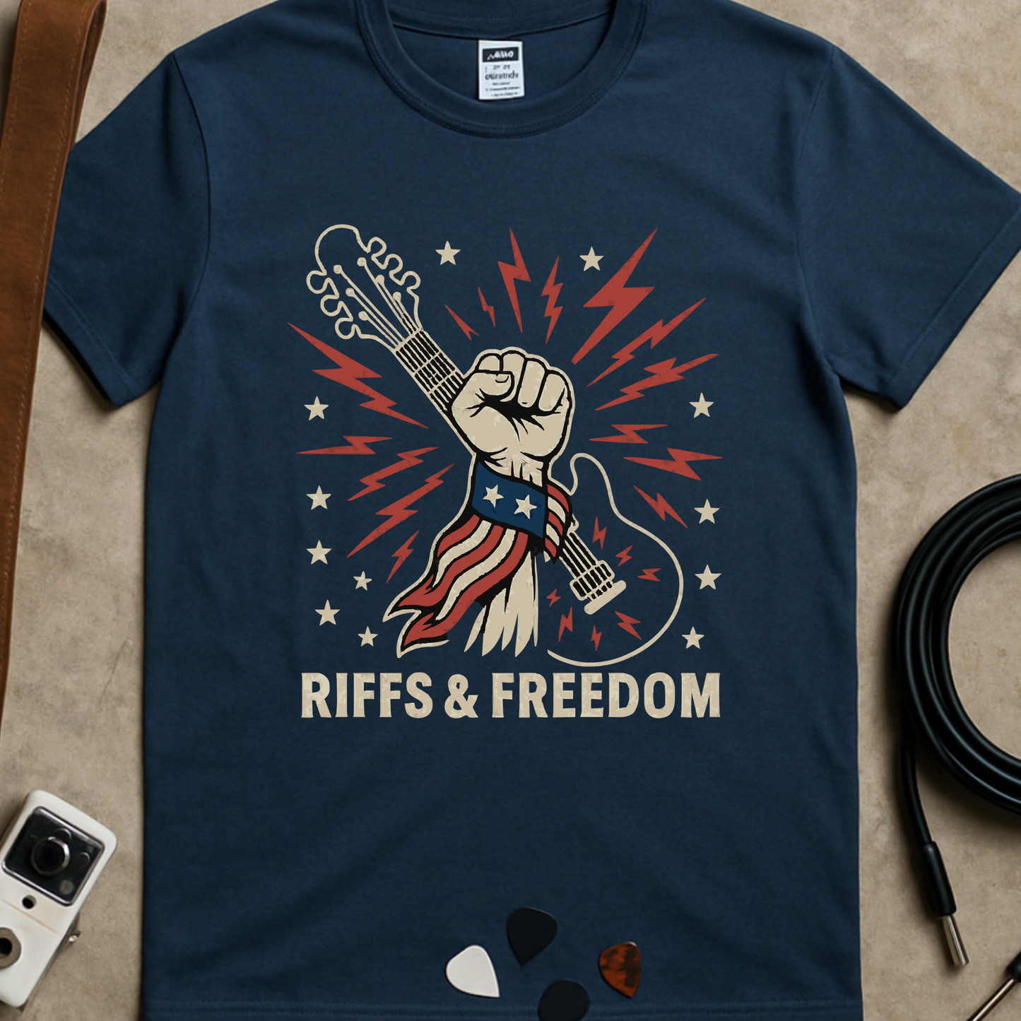 Riffs And Freedom T-Shirt