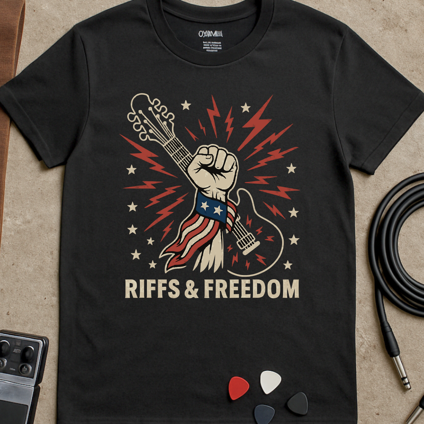 Riffs And Freedom T-Shirt