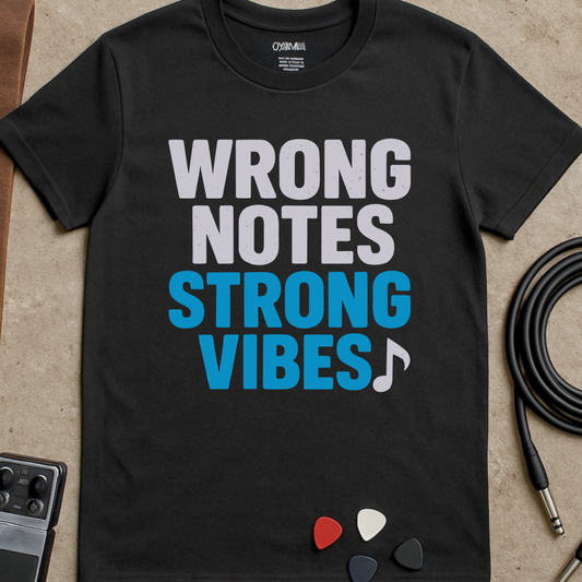 Wrong Notes Strong Vibes T-Shirt