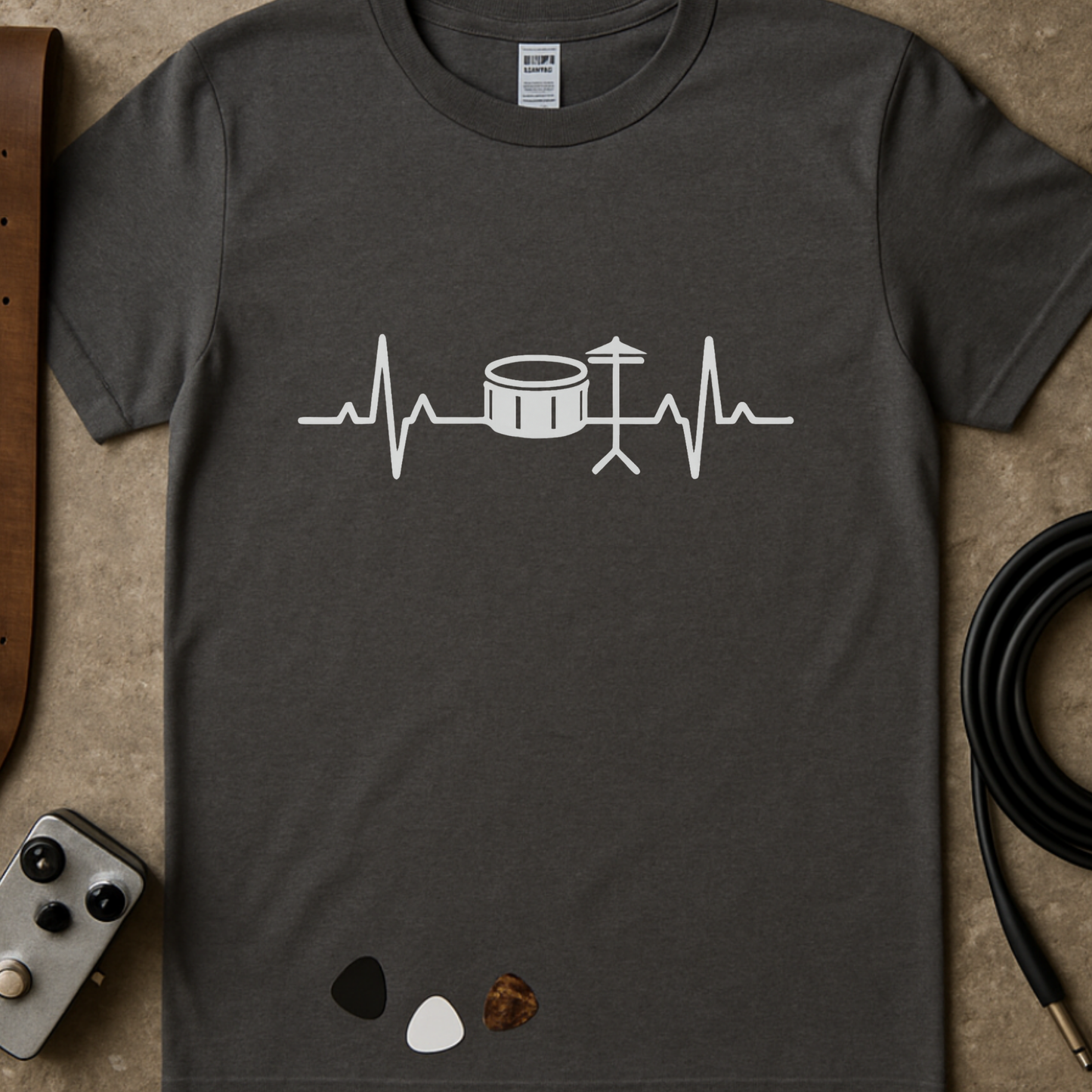 Drummer Heartbeat T-Shirt