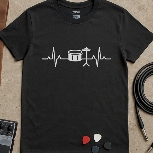 Drummer Heartbeat T-Shirt