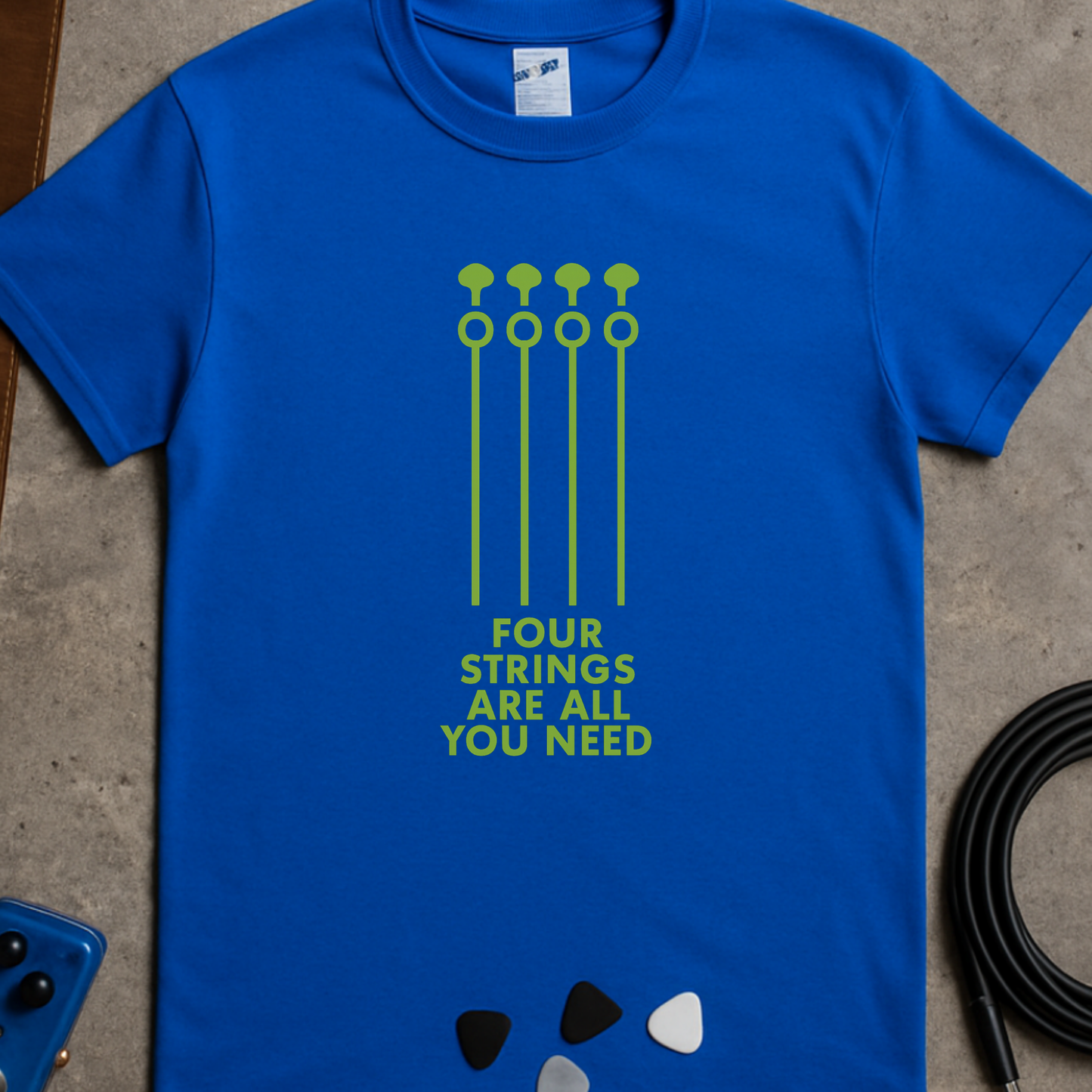 Four Strings T-Shirt