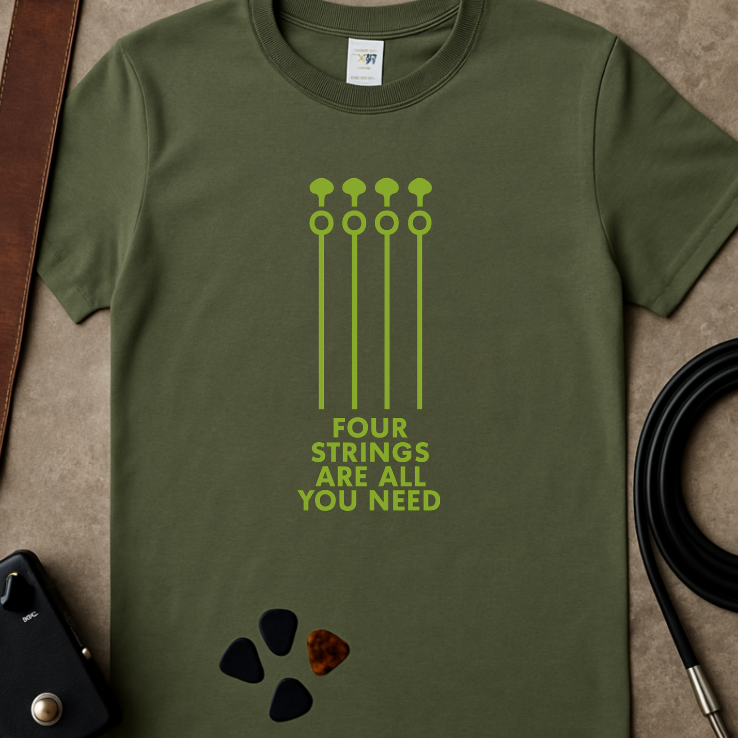 Four Strings T-Shirt