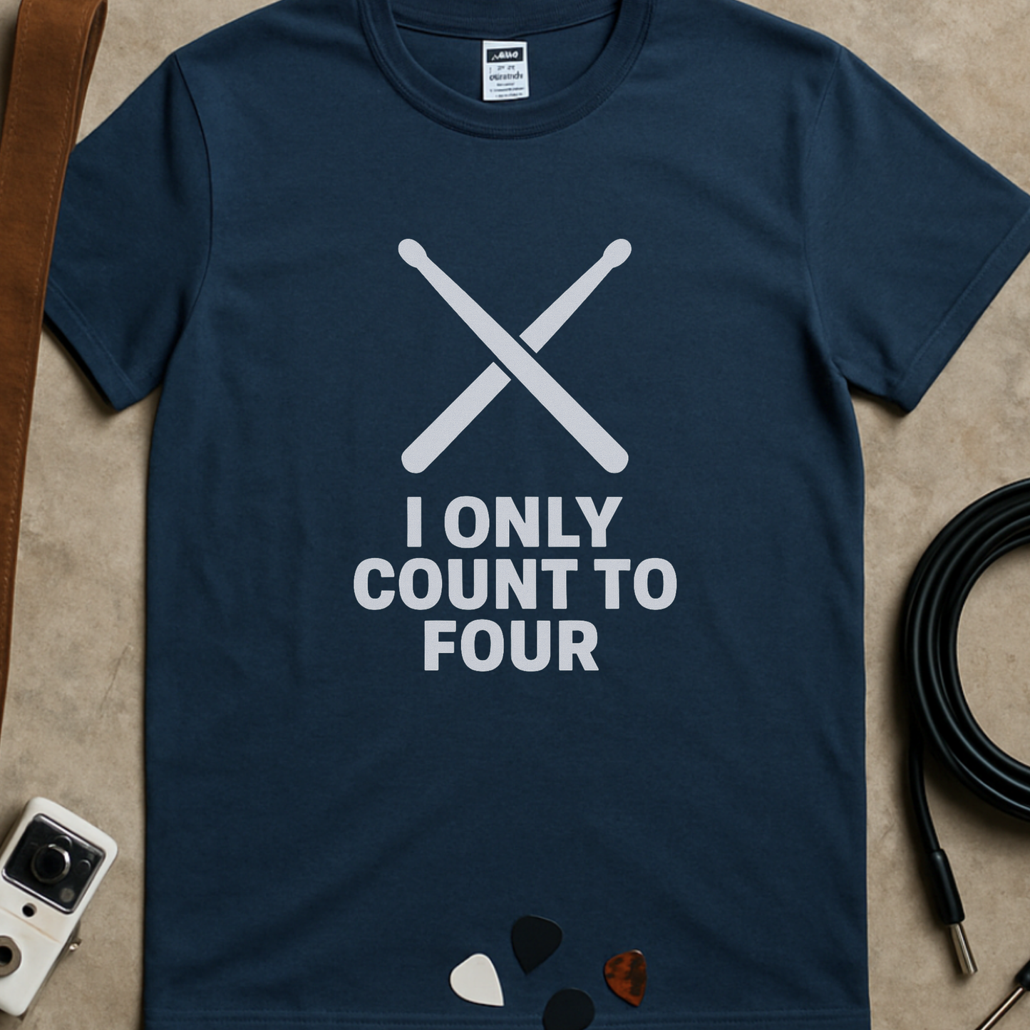 Only Count To 4 T-Shirt