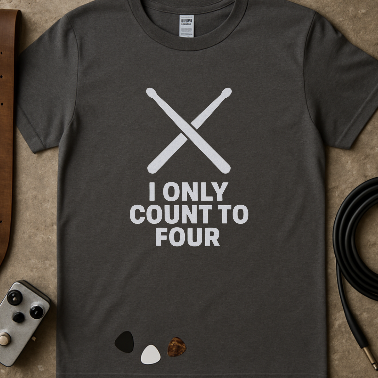 Only Count To 4 T-Shirt
