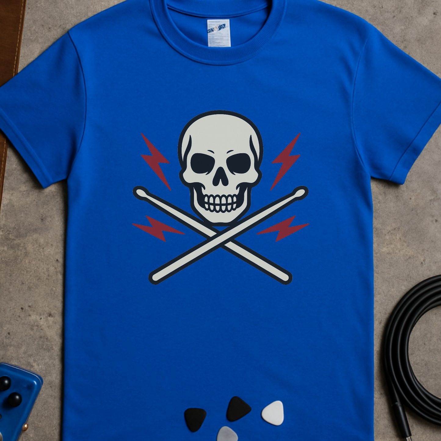 Skull And Crossticks T-Shirt