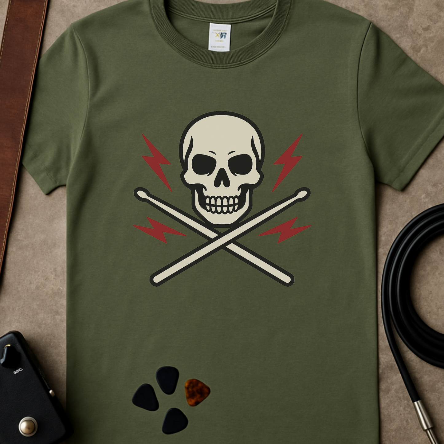 Skull And Crossticks T-Shirt