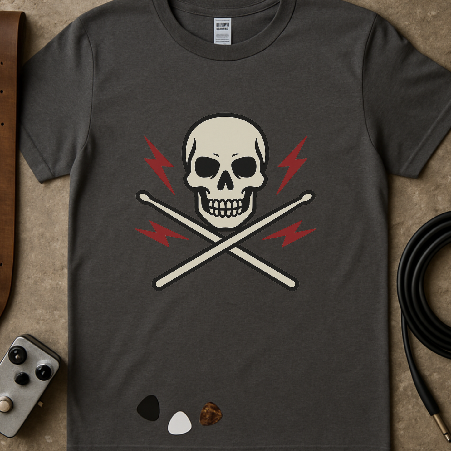 Skull And Crossticks T-Shirt
